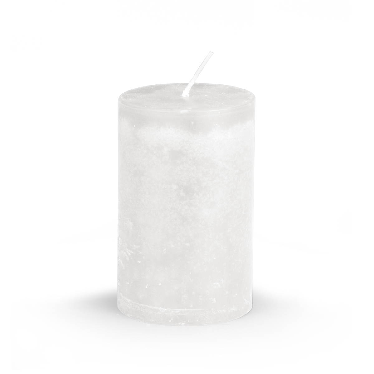 Adventskerzen - Safecandles - Zylinder 130/80 mm - in 7 Farben - 02 weiss