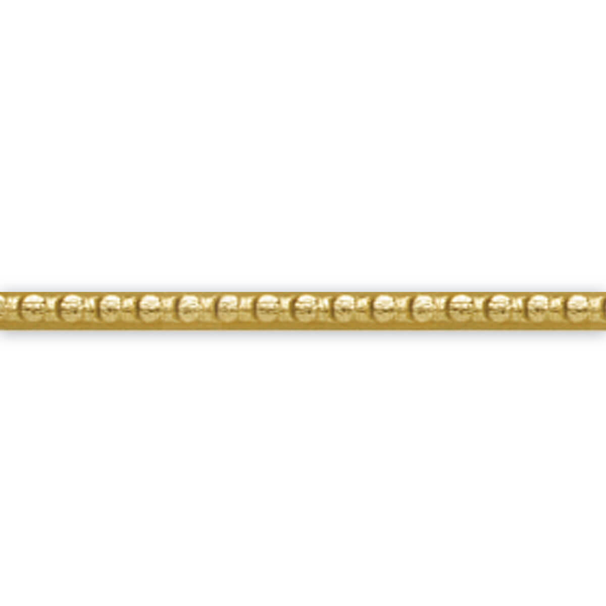 2047-00-A Goldstreifen Perlen - 450 x 2 mm