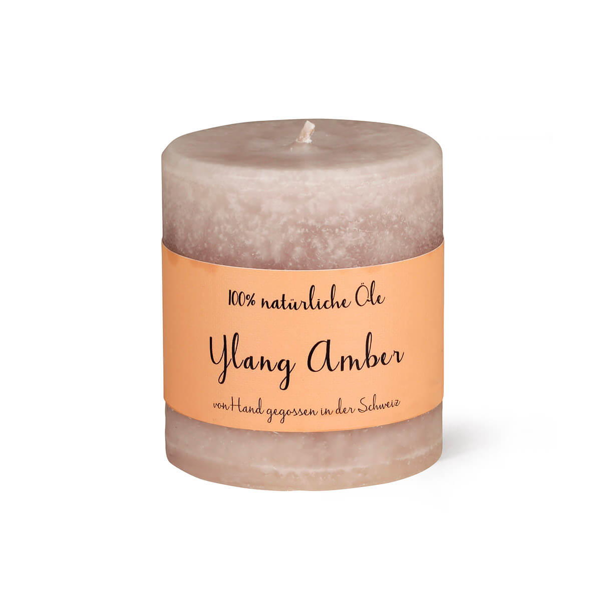 9826-00-A Duftkerze Schulthess  – 80/70 mm – Ylang Amber – rein natürliche Öle