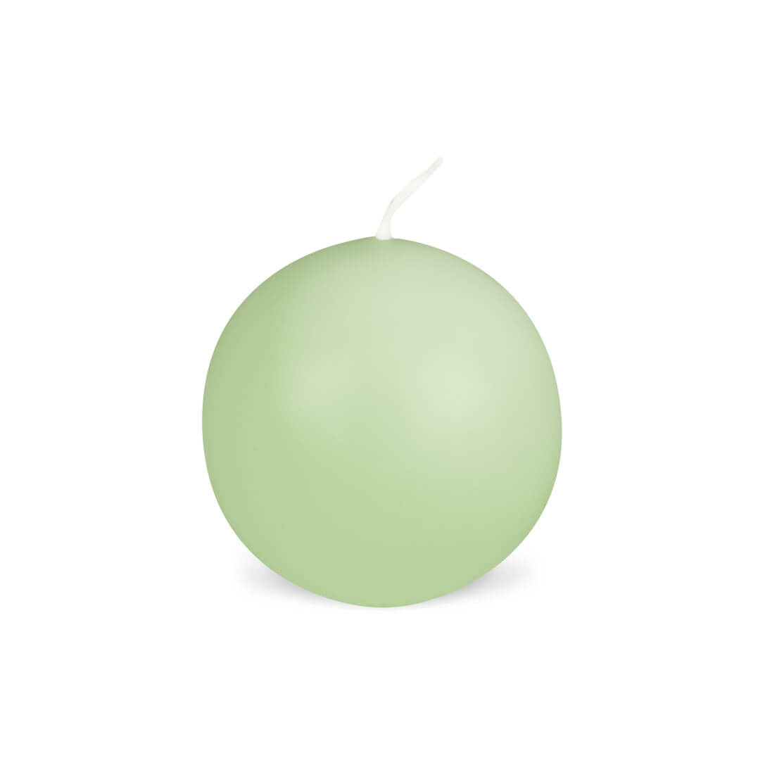 Kugelkerzen - 60 mm - in 33 Farben - 280 softgrün | 280 softgrün