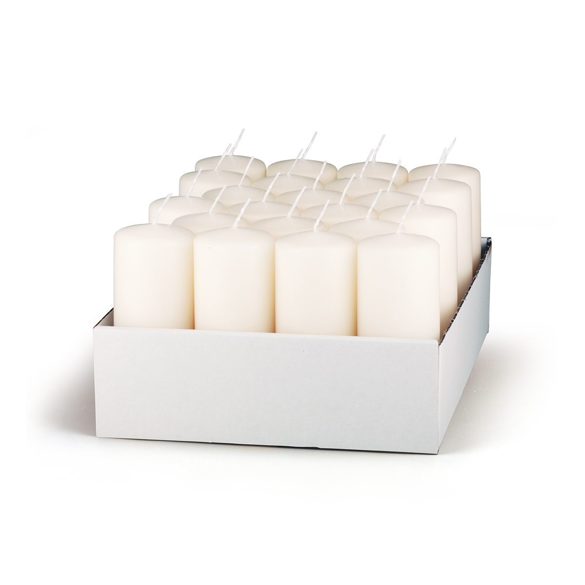 2460-00-A Zylinderkerzen – 140/60 mm - in 6 Farben - 221 sand