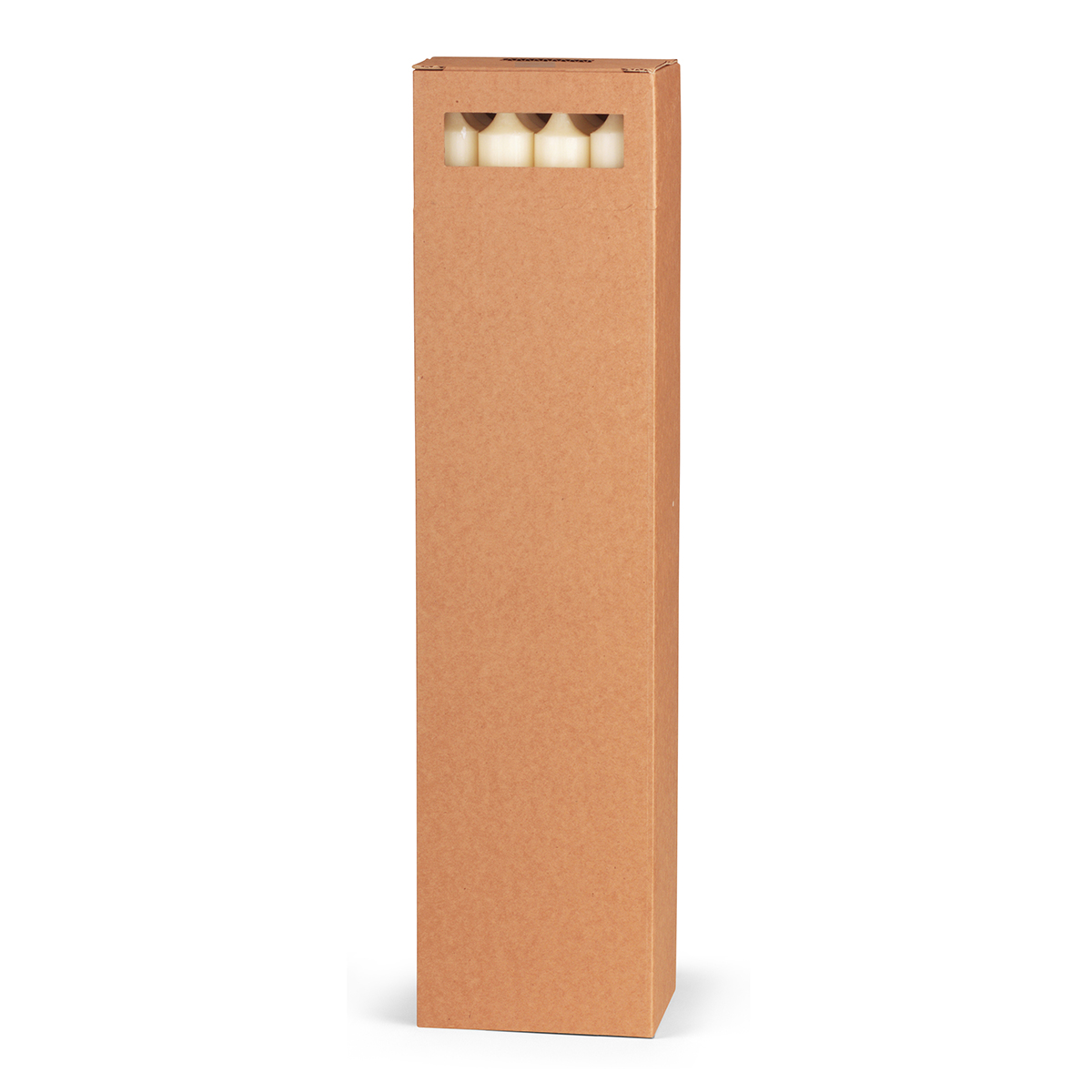 3290-00-B Stabkerzen Rustic - durchgefärbt - 340/21 mm - in 33 Farben