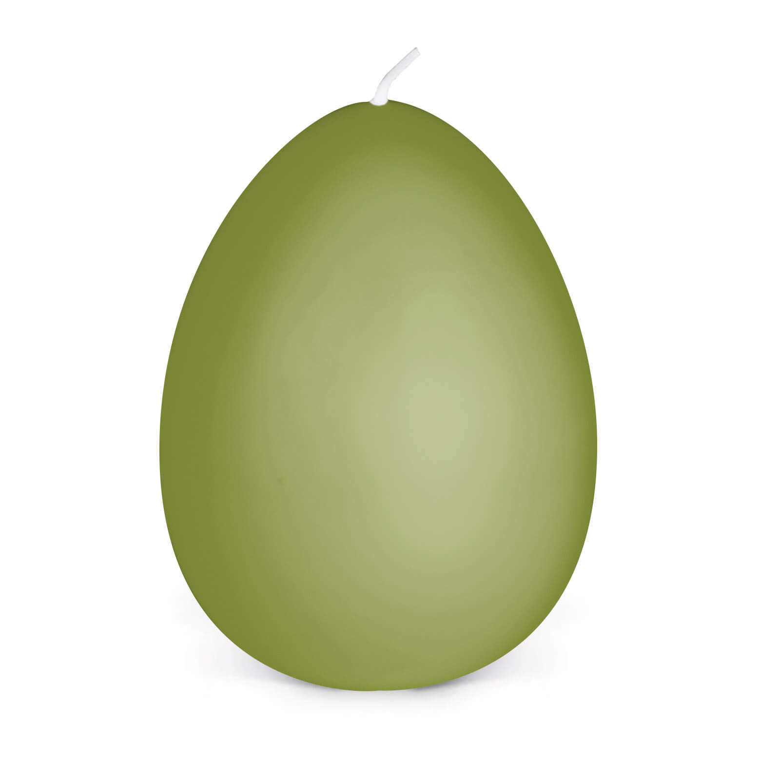 Eierkerzen - 140/105 mm - in 33 Farben -230 olive