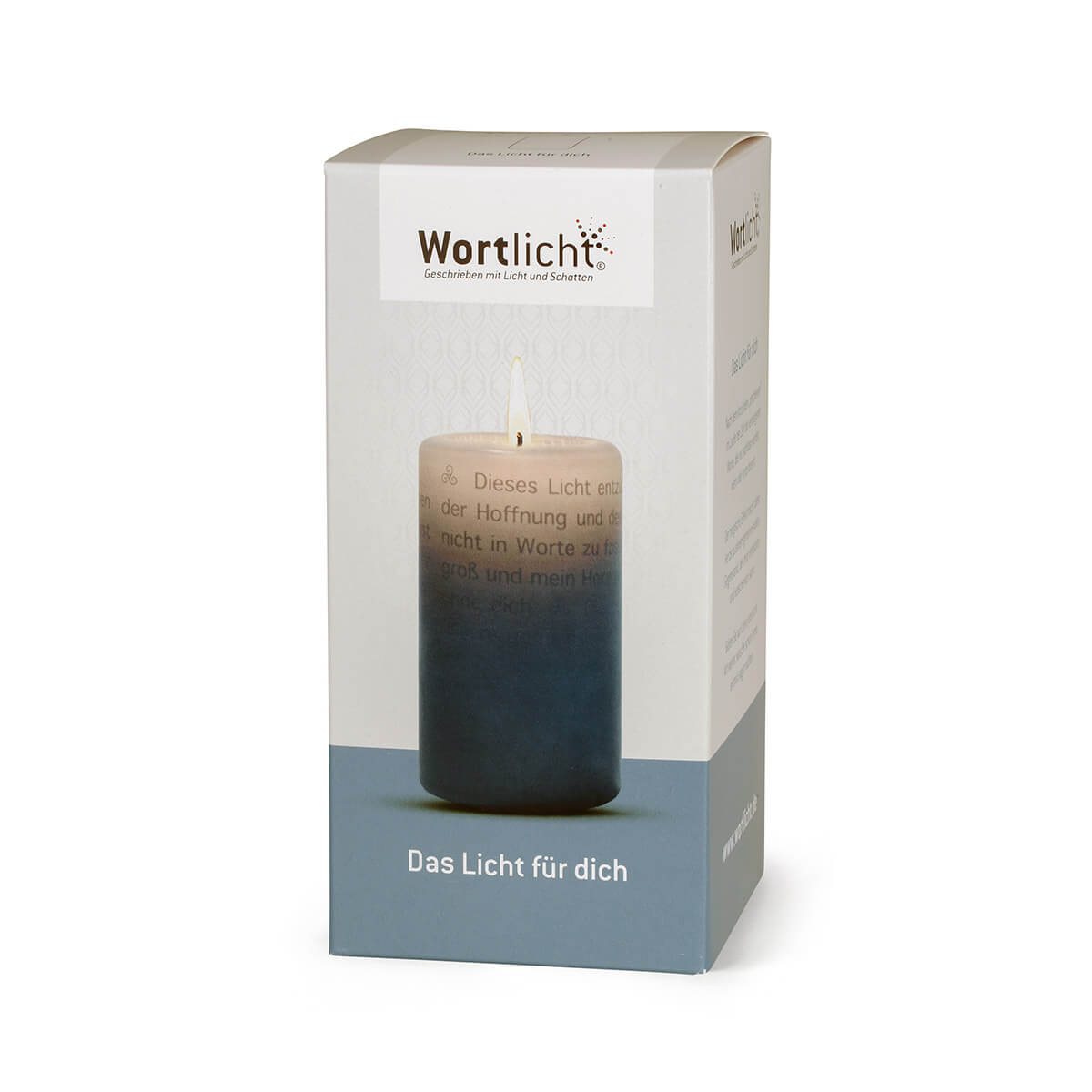 10152-00-B Wortlichtkerze - Das Licht für dich