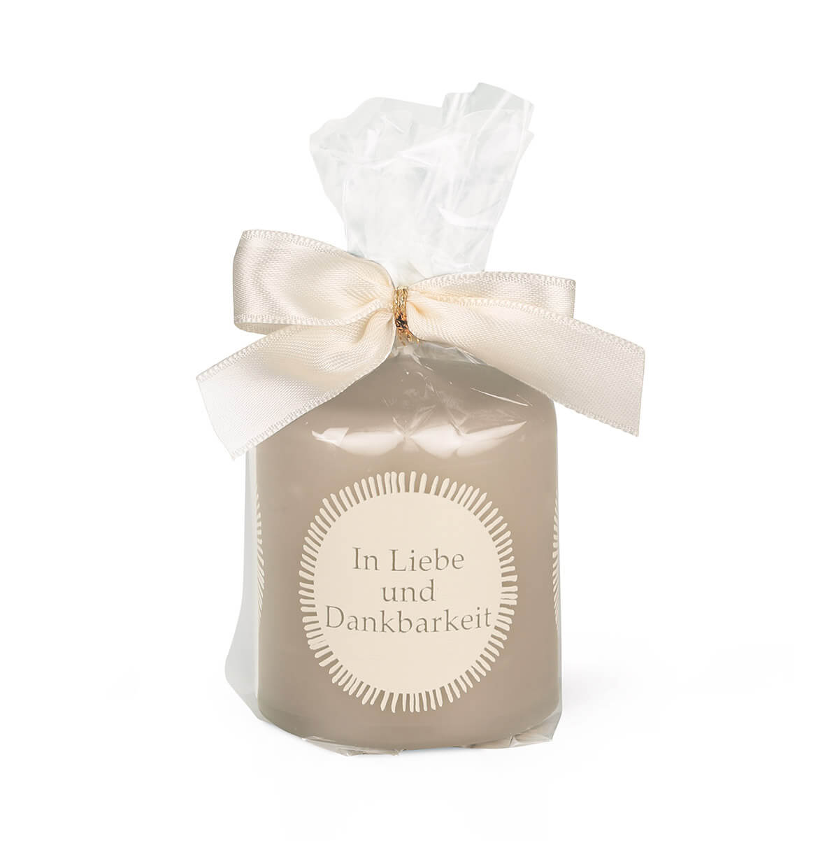 10144-00-B Trauerkerze – In Liebe und Dankbarkeit