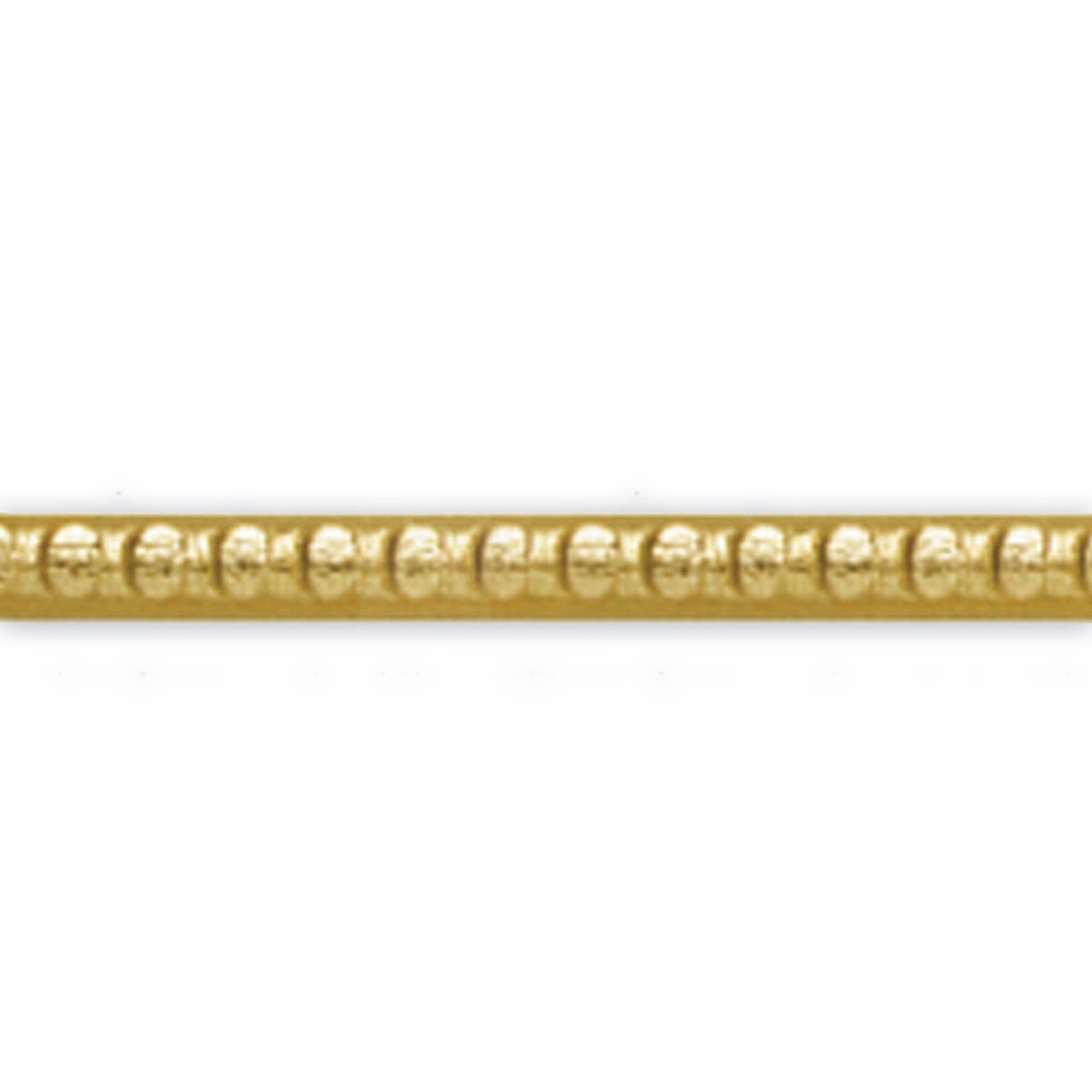 Goldstreifen Perlen - 450 x 3 mm