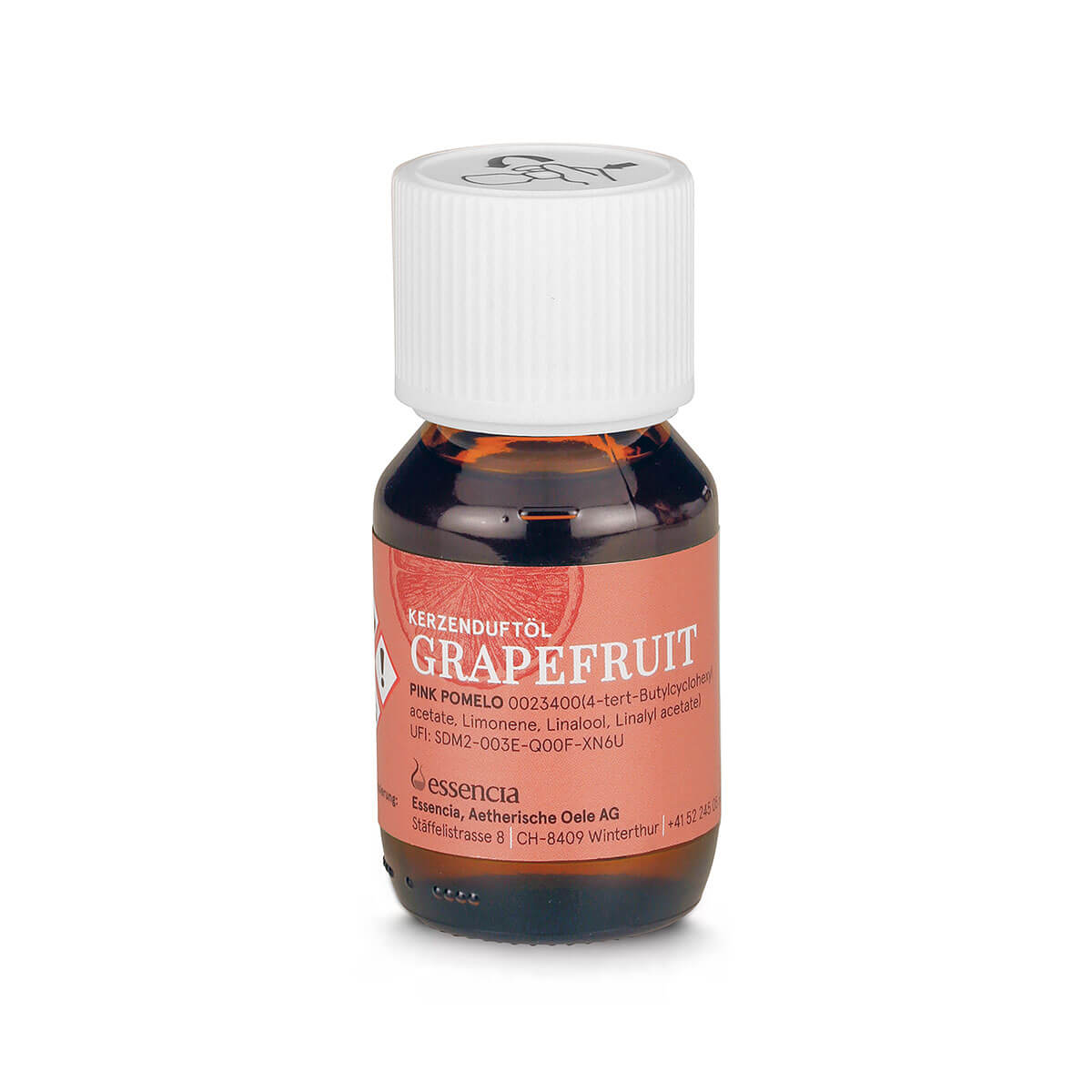 Kerzenduftöl Grapefruit – Fläschchen à 50 ml