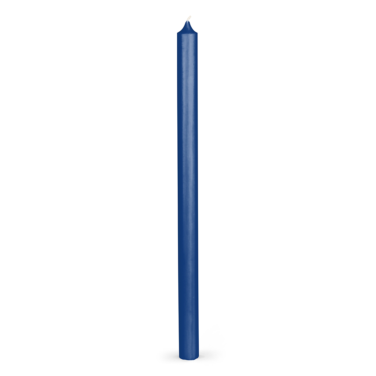 Stabkerzen Rustic - durchgefärbt - 340/21 mm - in 33 Farben - 15 royalblau