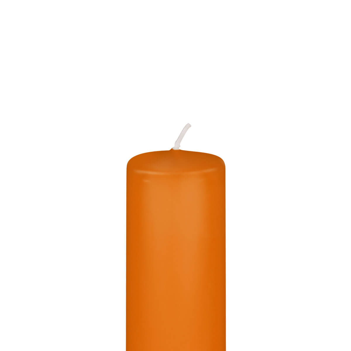 Zylinderkerzen - 40 mm Durchmesser - in 33 Farben - 70 mm - 23 mandarin
