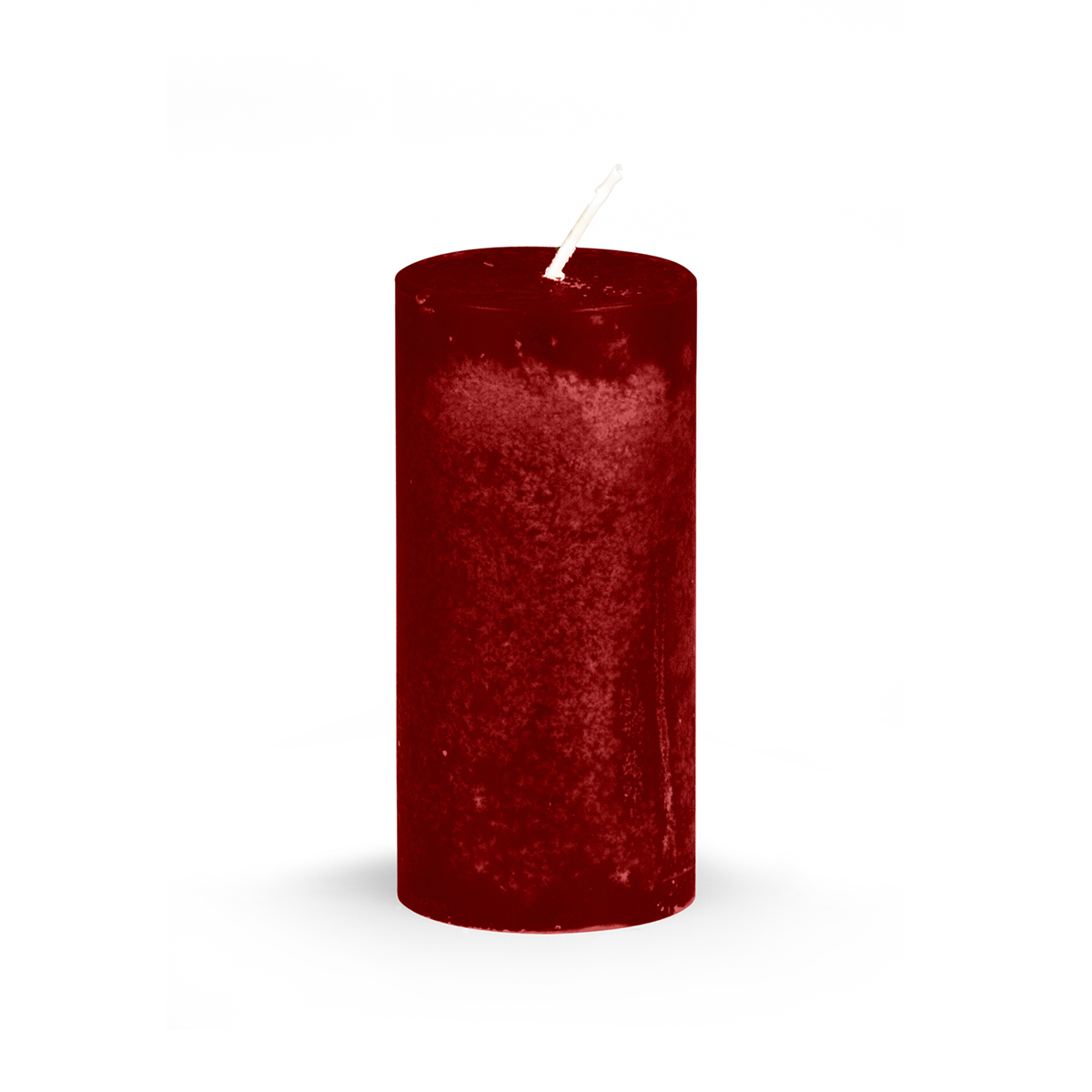 6439-34-altrot Adventskerzen - Safecandles - Zylinder 130/60 mm - in 7 Farben