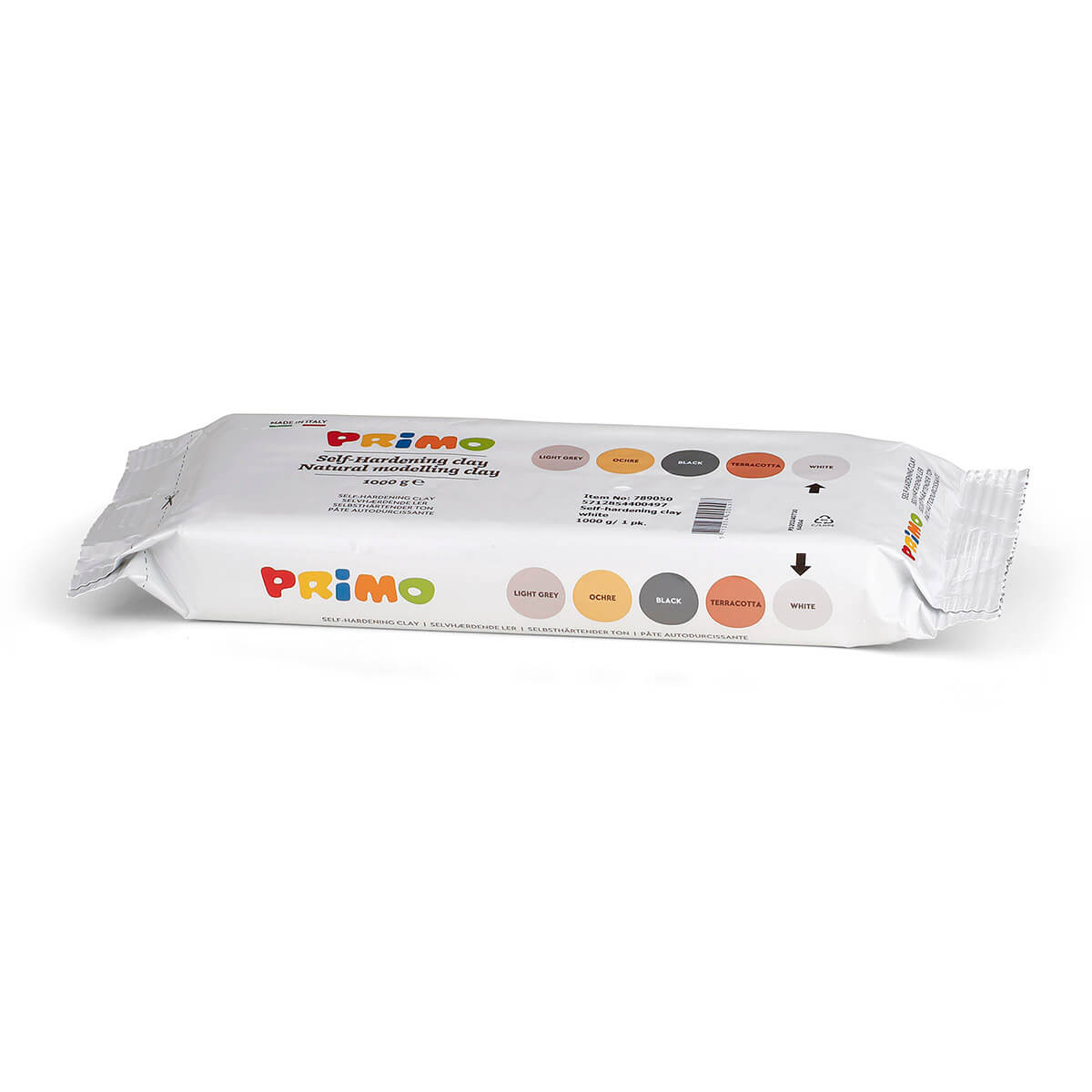 Selbsthärtender Ton weiss – Pack à 1 kg Selbsthärtender Ton weiss – Pack à 1 kg