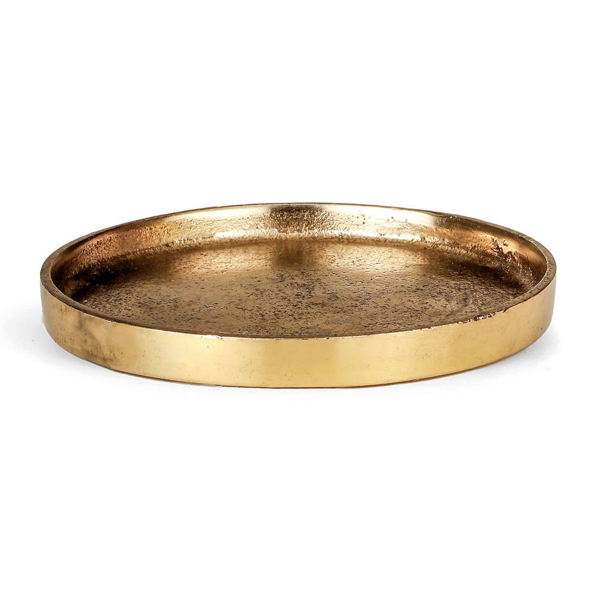 Candle coasters – gold 135 mm