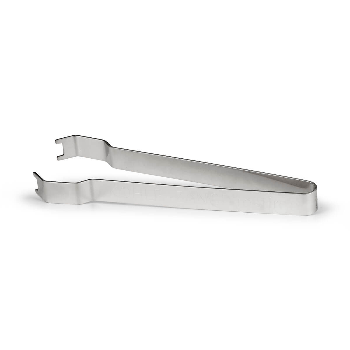 Coal tongs - 150 mm - chrome-plated