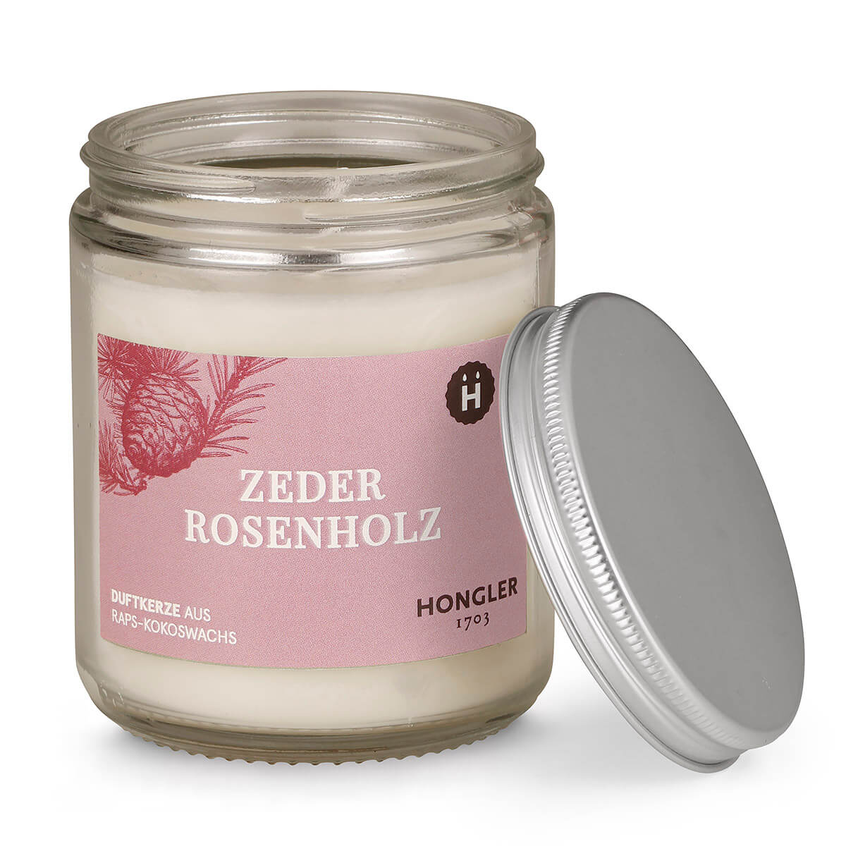 Duftkerze Hongler Zeder Rosenholz