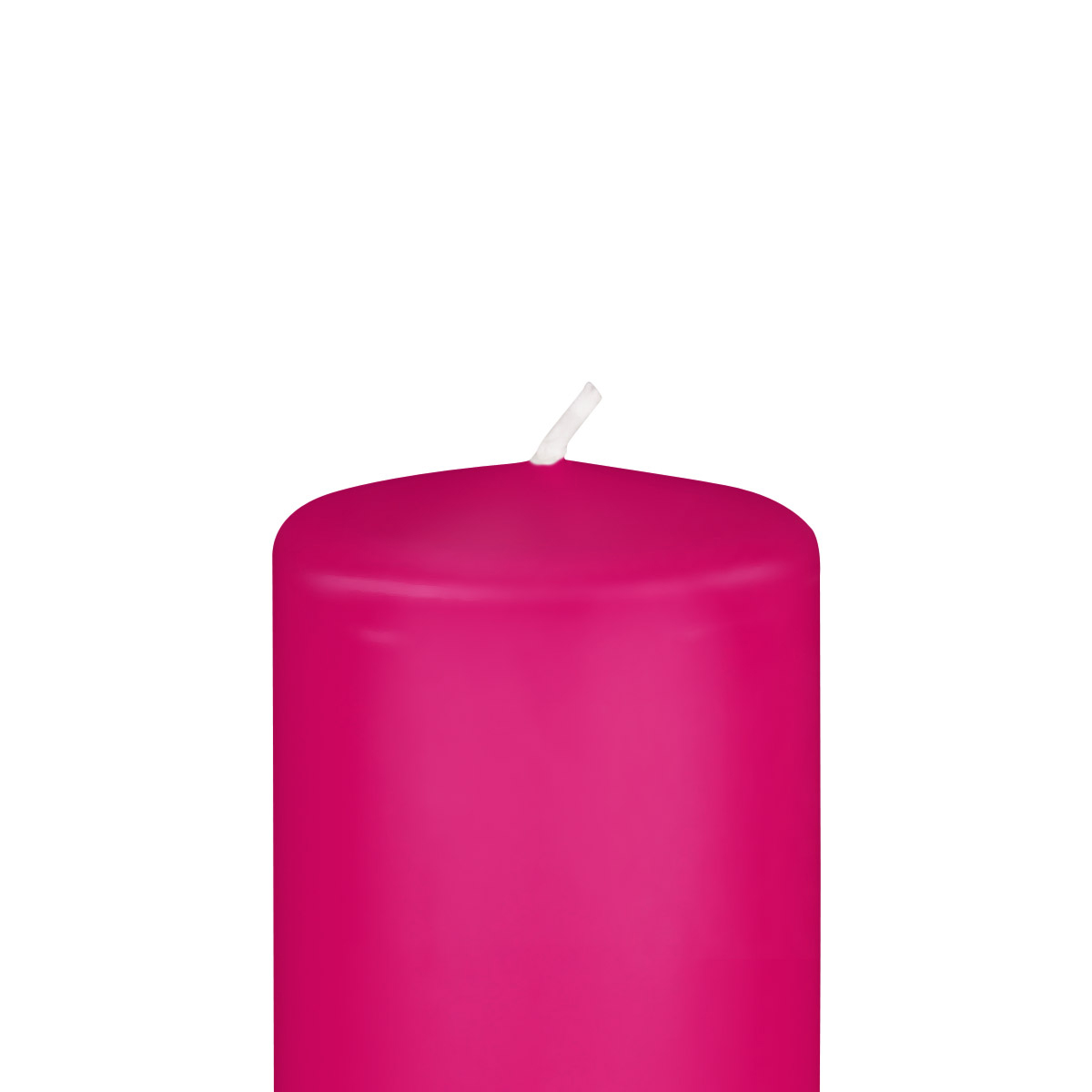 Zylinderkerzen – 70 mm Durchmesser - in 33 Farben - 74 fuchsia - 140 mm