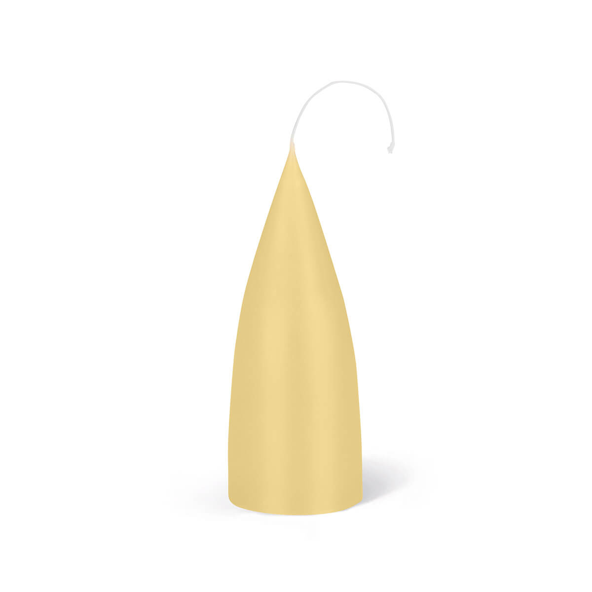 Spitzkerzen durchgefärbt 160/55 mm - in 11 Farben - 59 gelb pastell Spitzkerzen durchgefärbt 160/55 mm - in 11 Farben - 59 gelb pastell