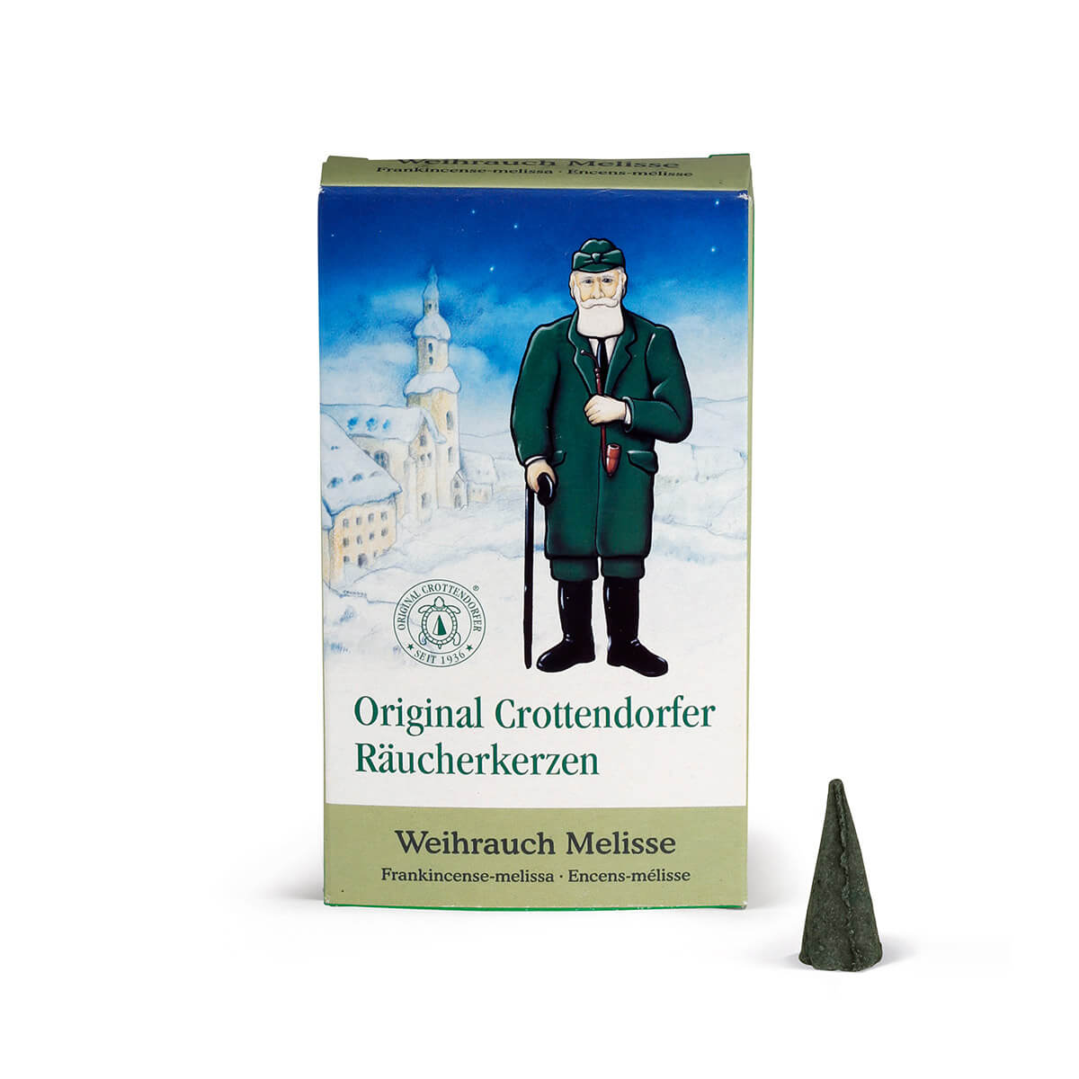 9334-00-A Crottendorfer Räucherkerzen – Weihrauch-Melisse