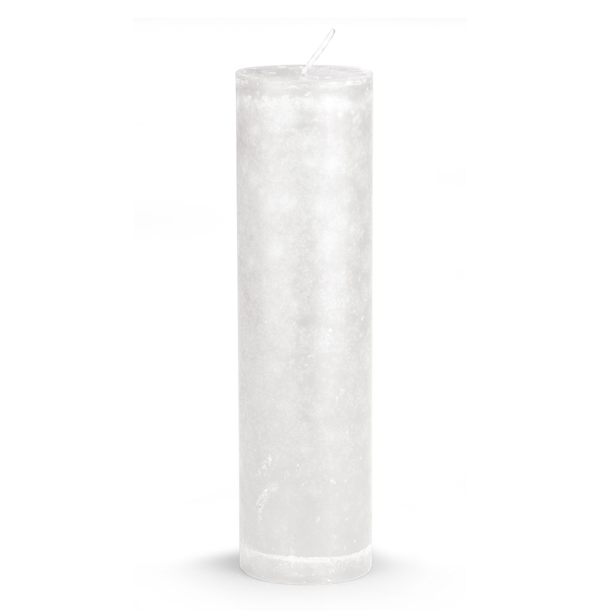 6446-02-weiss Adventskerzen - Safecandles - Zylinder 300/80 mm - in 7 Farben -  02 weiss