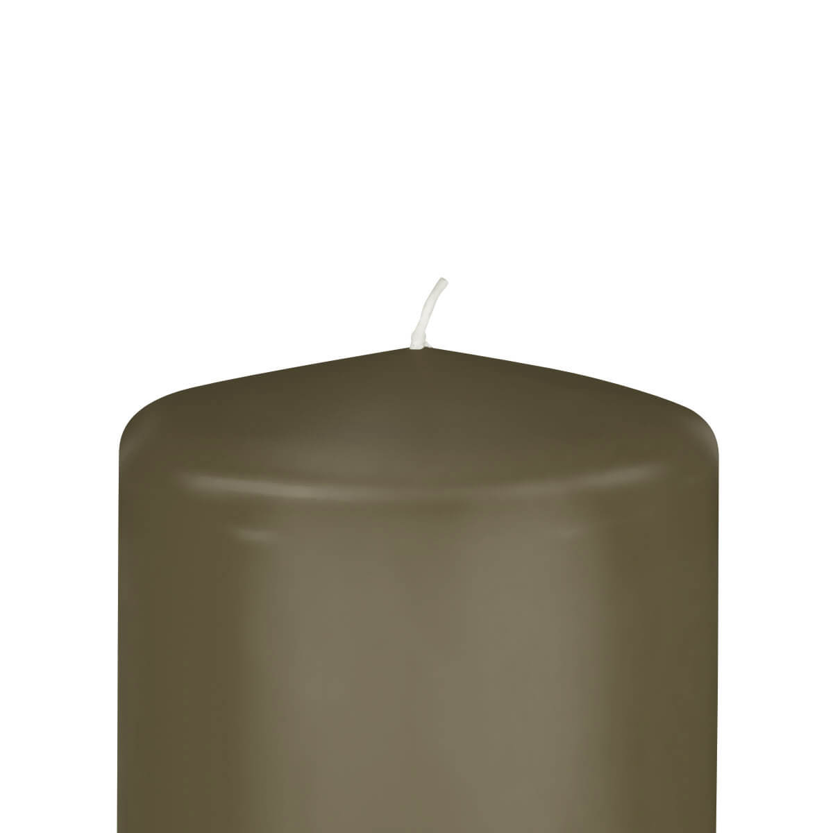 Zylinderkerzen – 100 mm Durchmesser - in 33 Farben - 400 mm -42 siena
