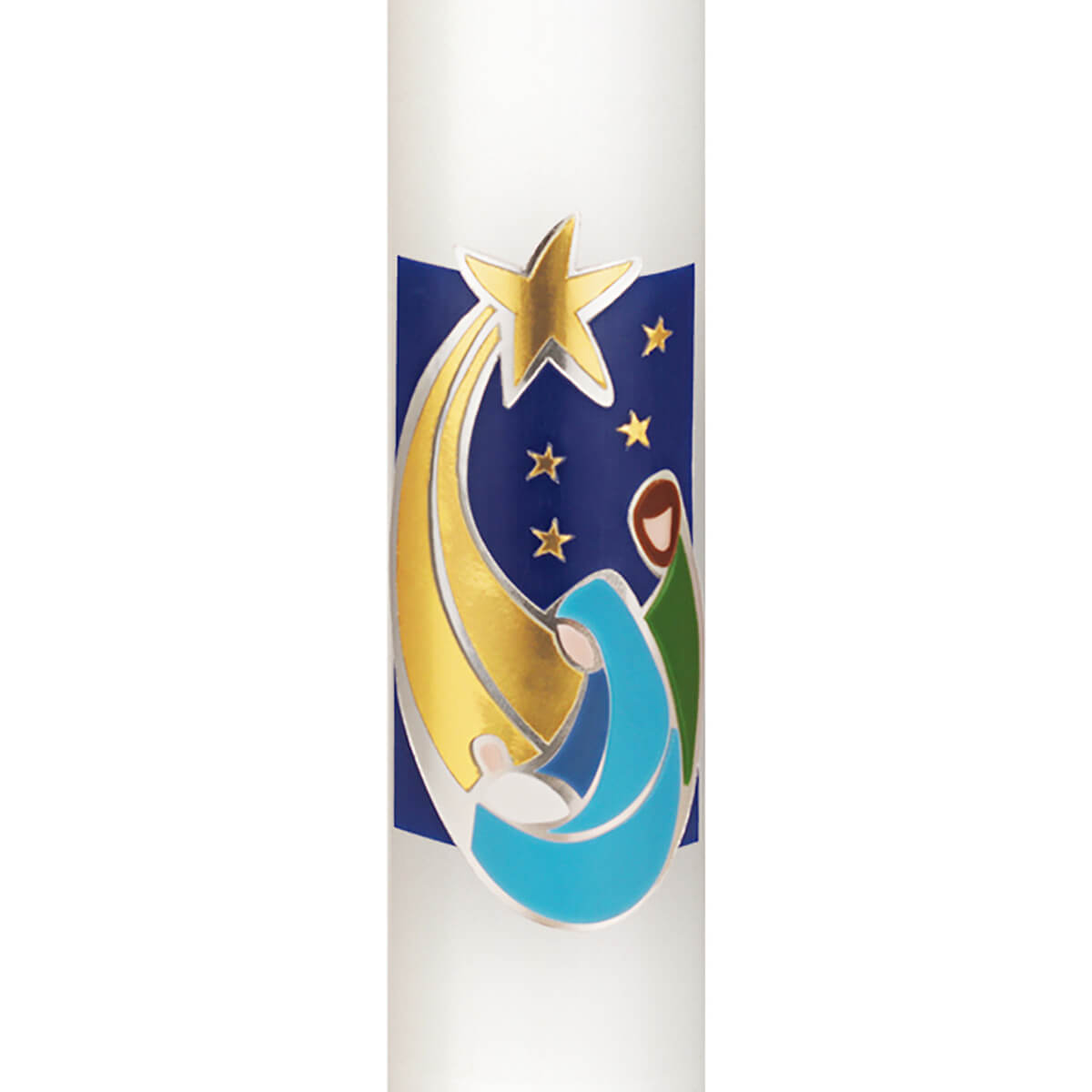 W2927 Weihnachtskerze - Heilige Familie