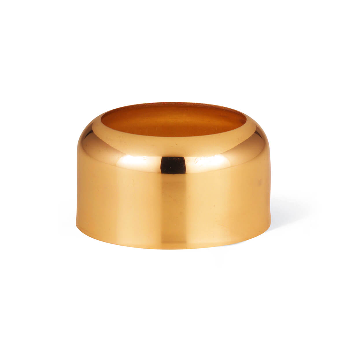 6922-00-A Tropfschutzring aus Messing – für Kerzen mit 60 mm ø