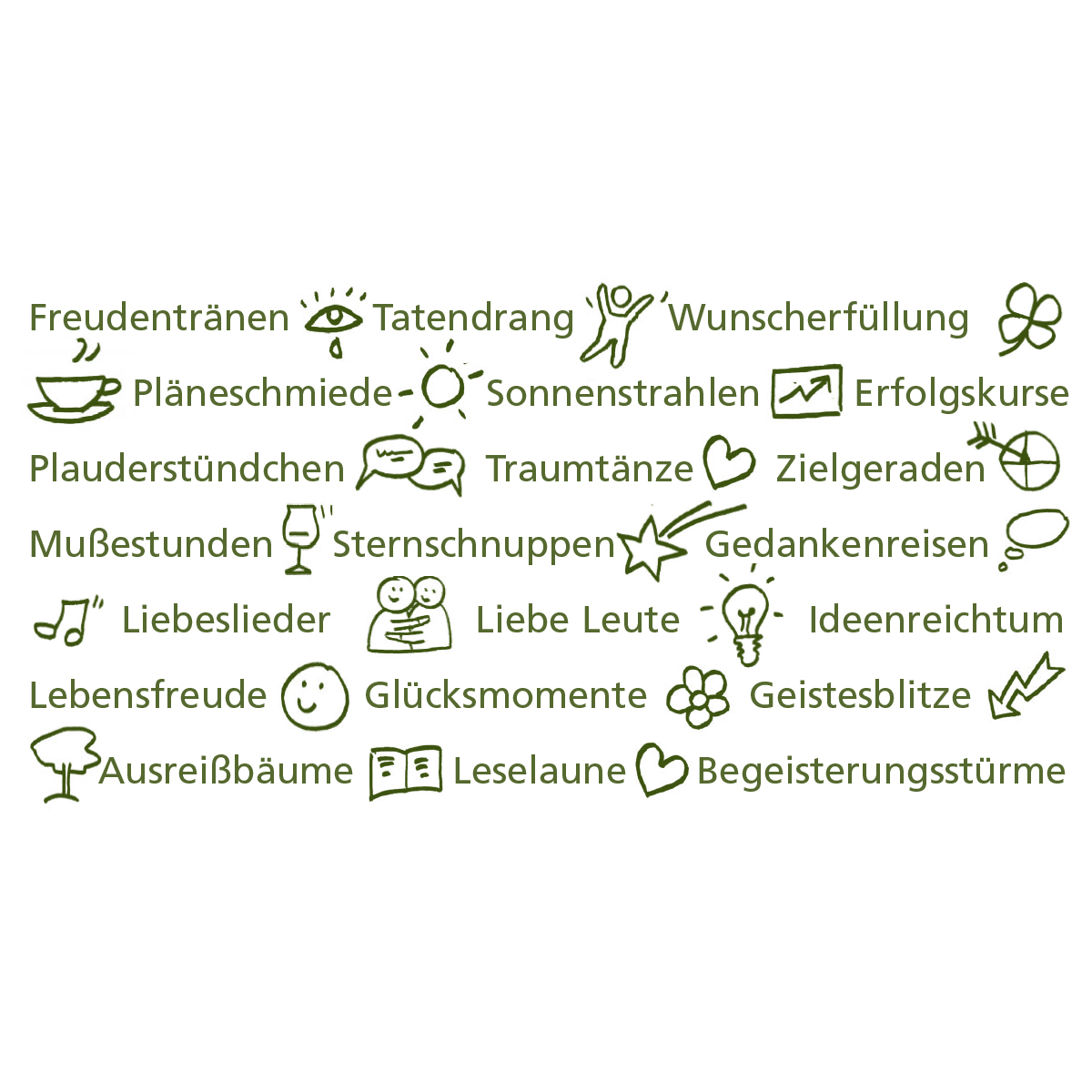 7665-00-B Wortlichtkerze Gute Wünsche