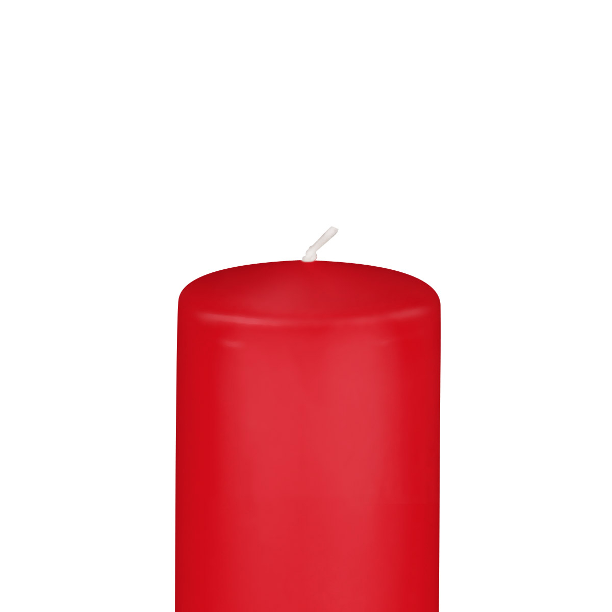 Zylinderkerzen – 60 mm Durchmesser - in 33 Farben - 25 rot - 70 mm