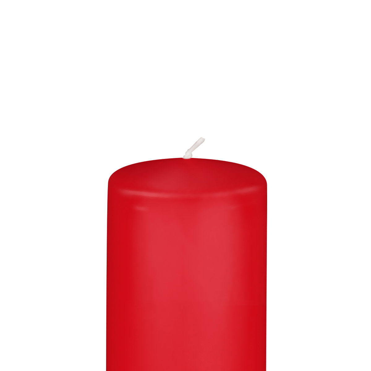 Zylinderkerzen – 60 mm Durchmesser - in 33 Farben - 110 mm - 25 rot