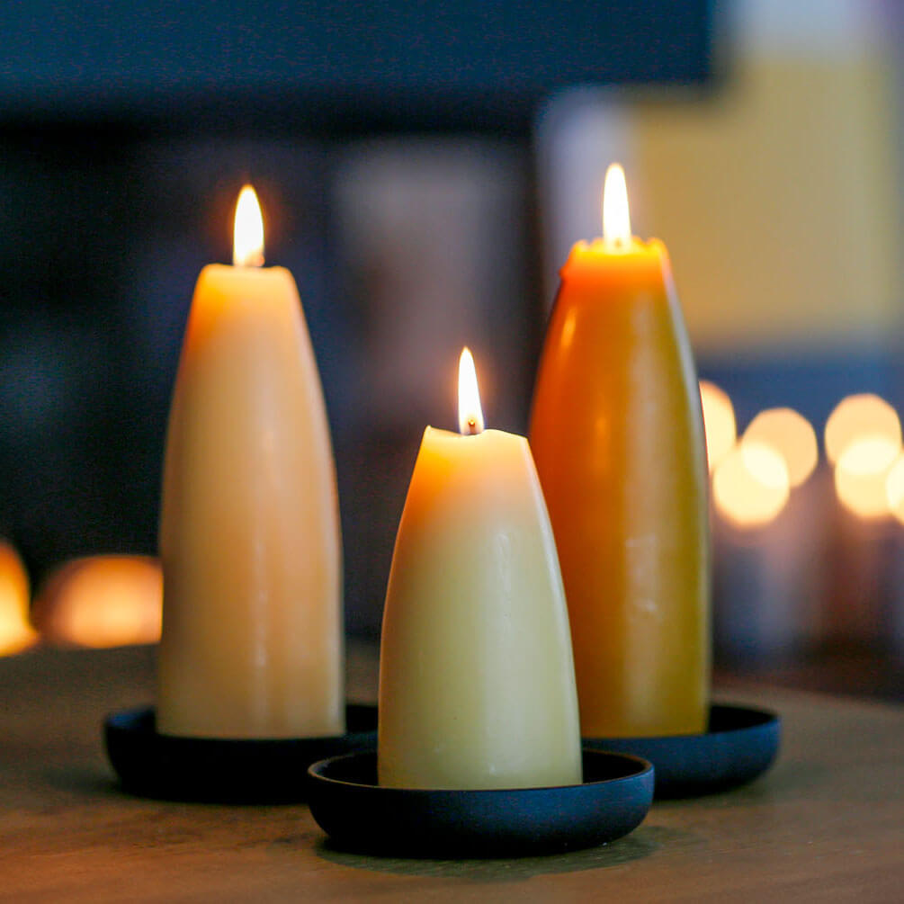 Stilvolle Kerzenständer und Untersetzer für Ihre Kerzen