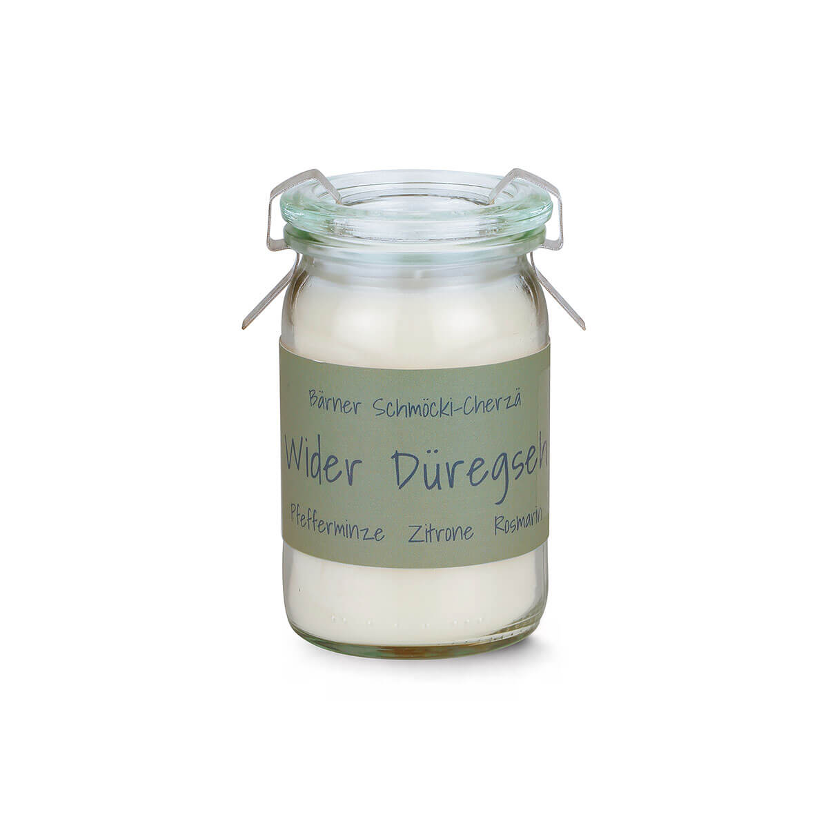 Duftkerze Wider Düregseh – im Mini Weckglas – vegan – aus Raps-Kokos-Wachs Duftkerze Wider Düregseh – im Mini Weckglas – vegan – aus Raps-Kokos-Wachs