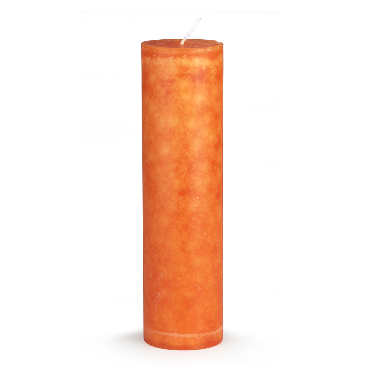 Adventskerzen - Safecandles - Zylinder 300/80 mm - in 7 Farben - 23 mandarin