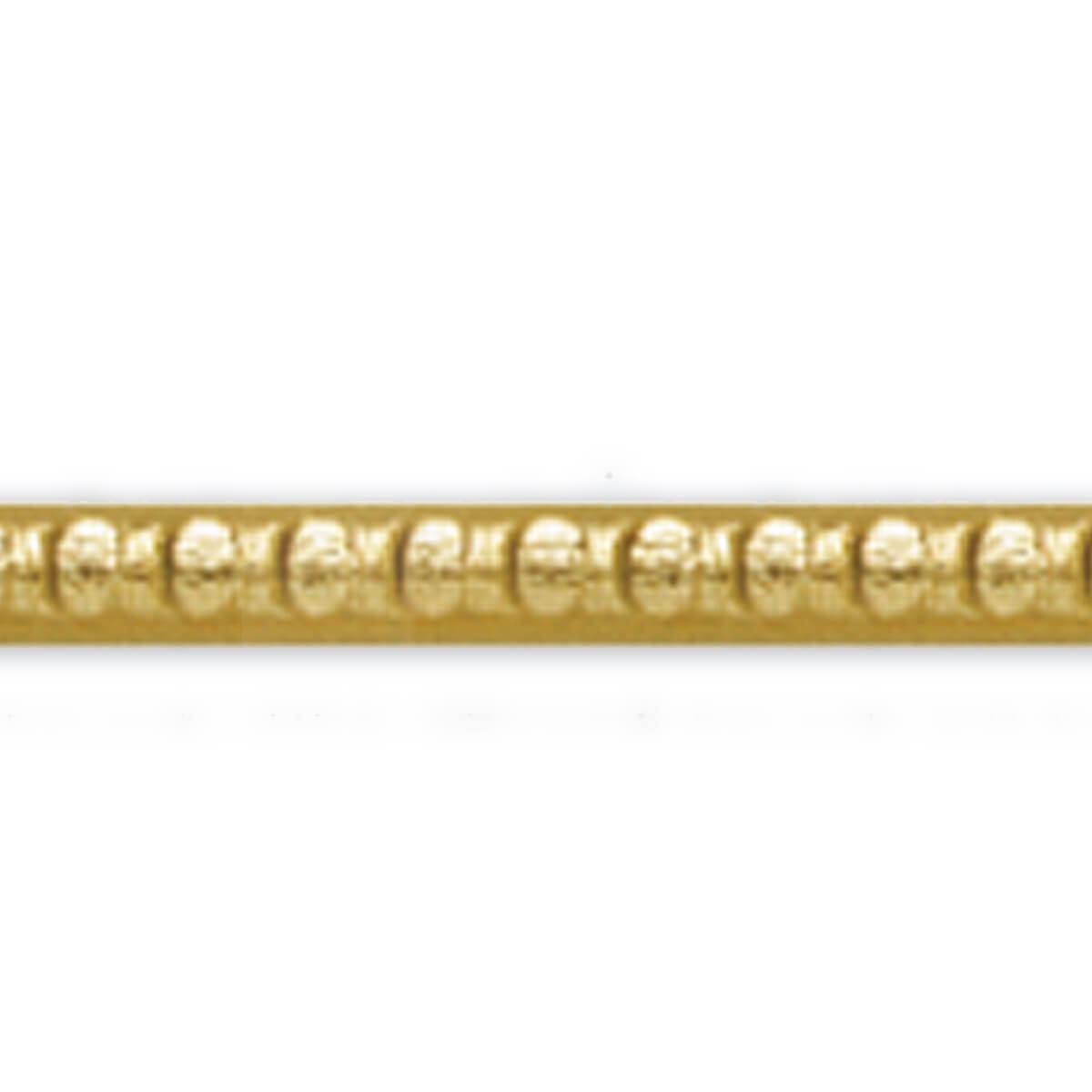 Goldstreifen Perlen - 450 x 4 mm