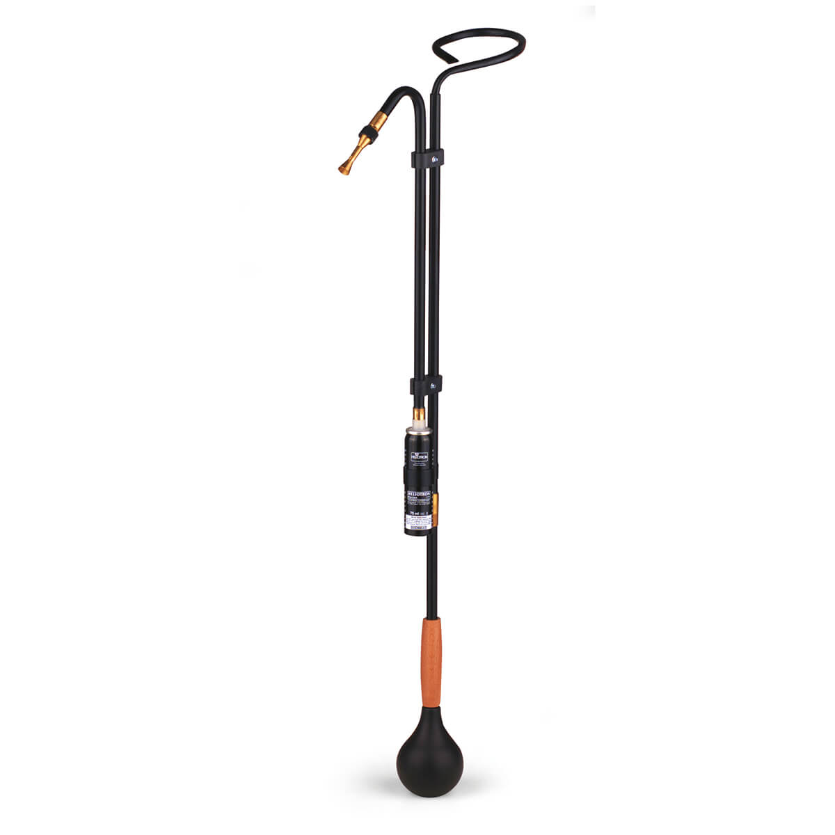 3172-00-A Kerzenanzünder mit Gasampullen – schwarz – 70 cm