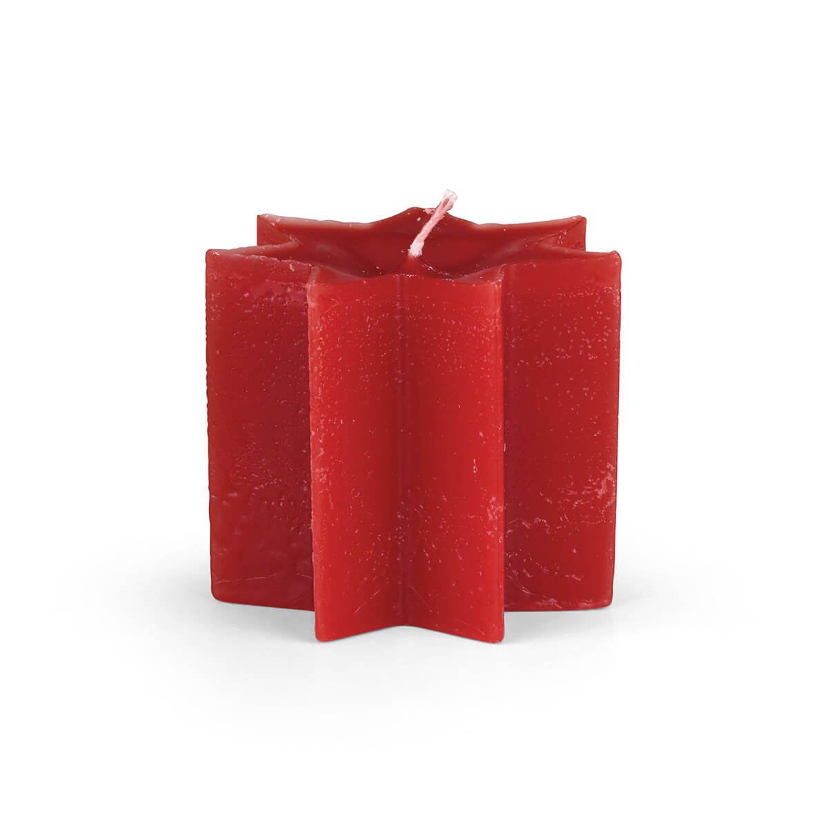 Sternkerze mini – rot – 70/78 mm Sternkerze mini – rot – 70/78 mm