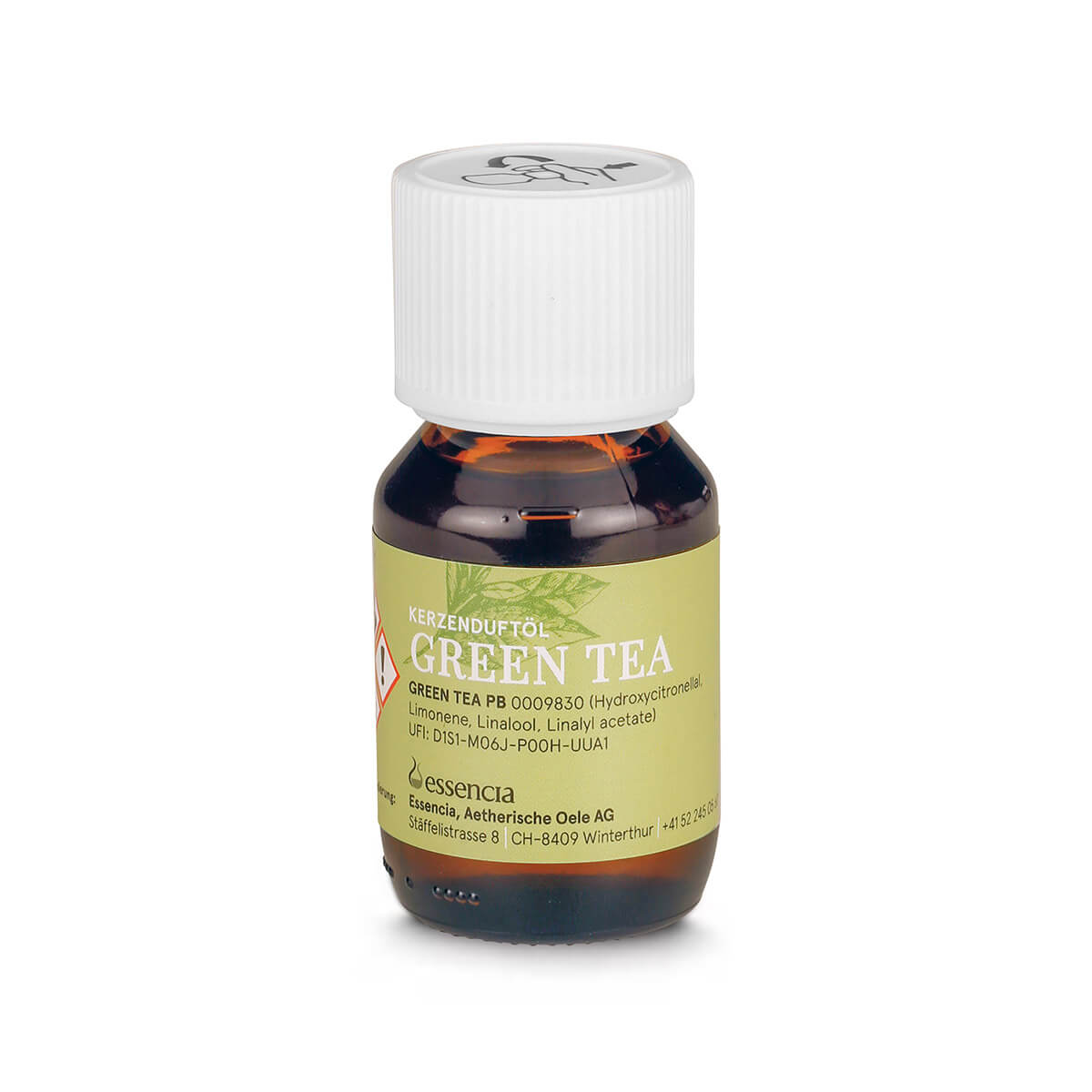 Kerzenduftöl Green Tea – Fläschchen à 50 ml