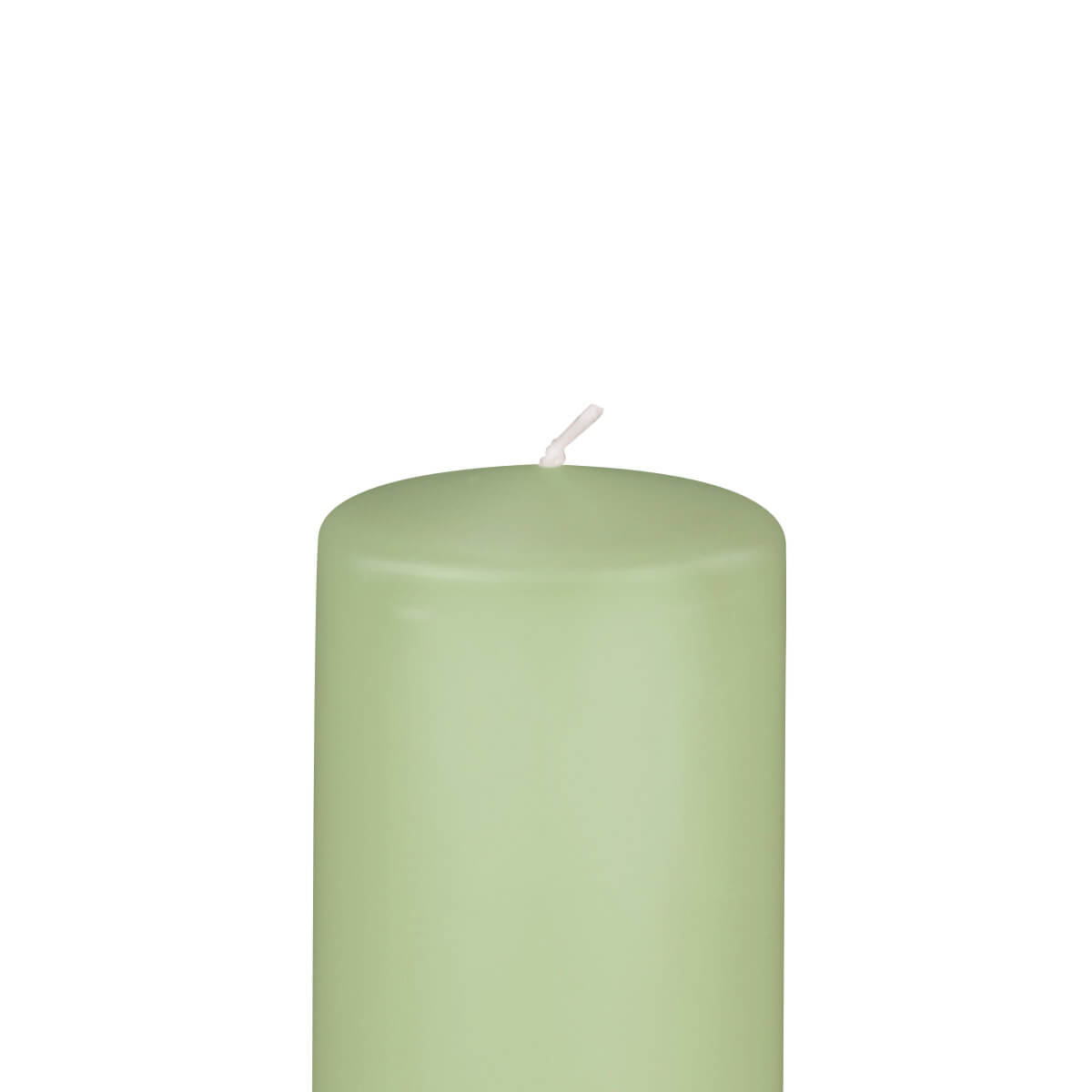 Zylinderkerzen – 60 mm Durchmesser - in 33 Farben - 70 mm -280 softgrün