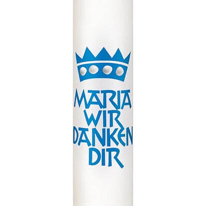 Maria – Wir danken dir -  180/60 mm Maria – Wir danken dir -  180/60 mm