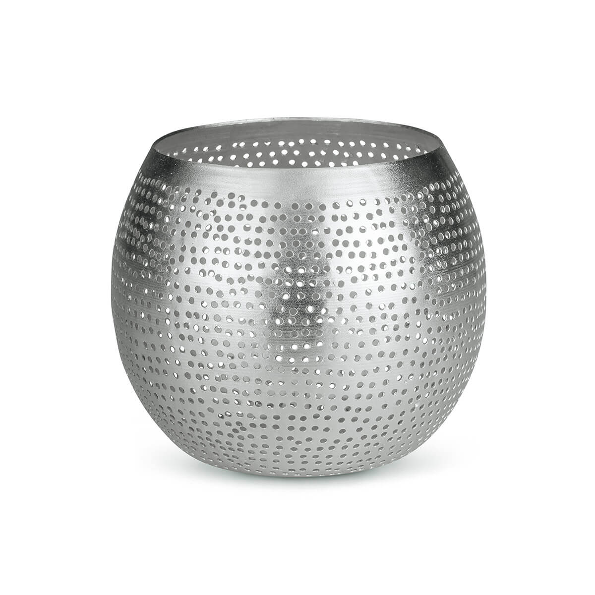 10780-00-A Windlicht Filisky rund silber
