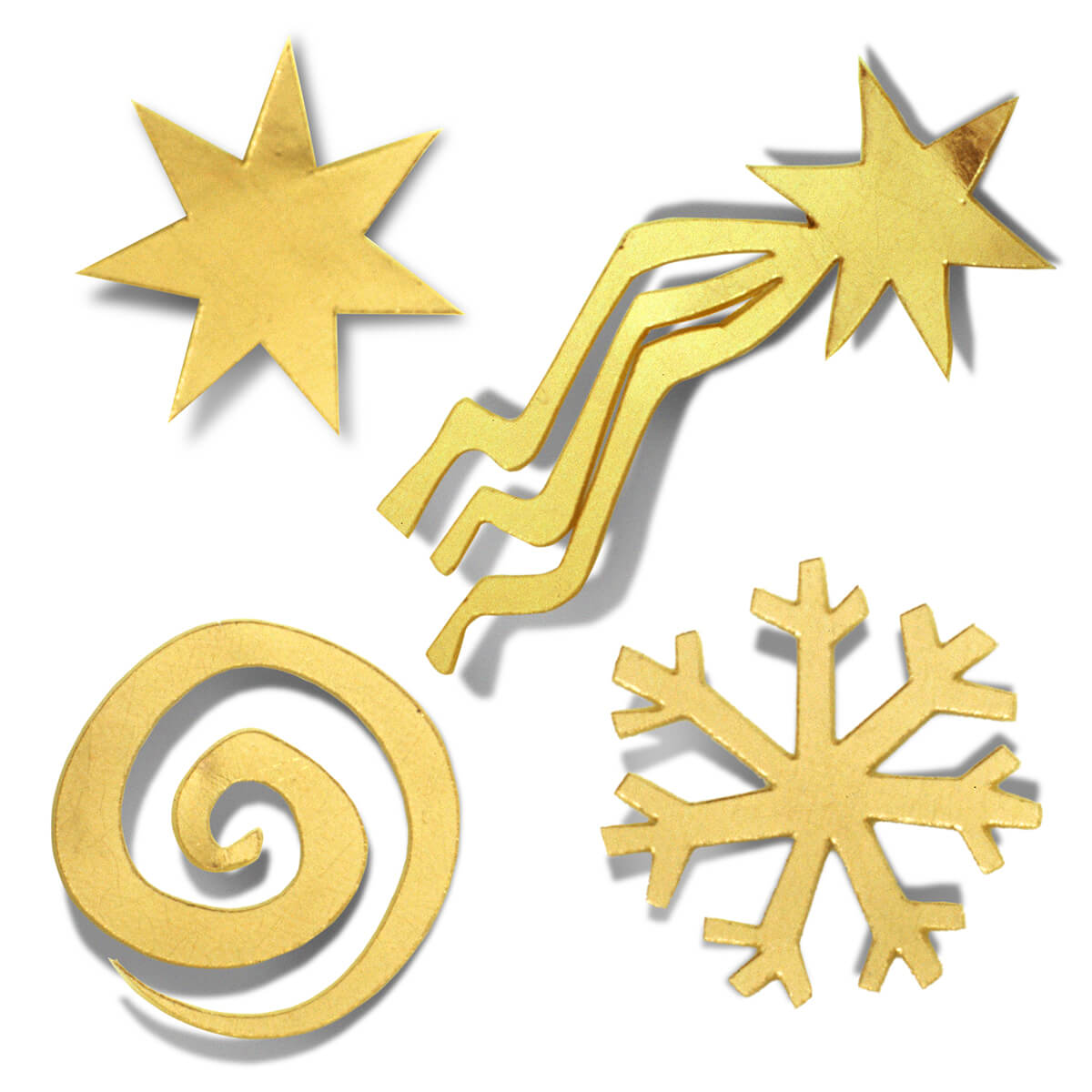 2040-00-A Weihnachtsmotive aus Wachsfolien