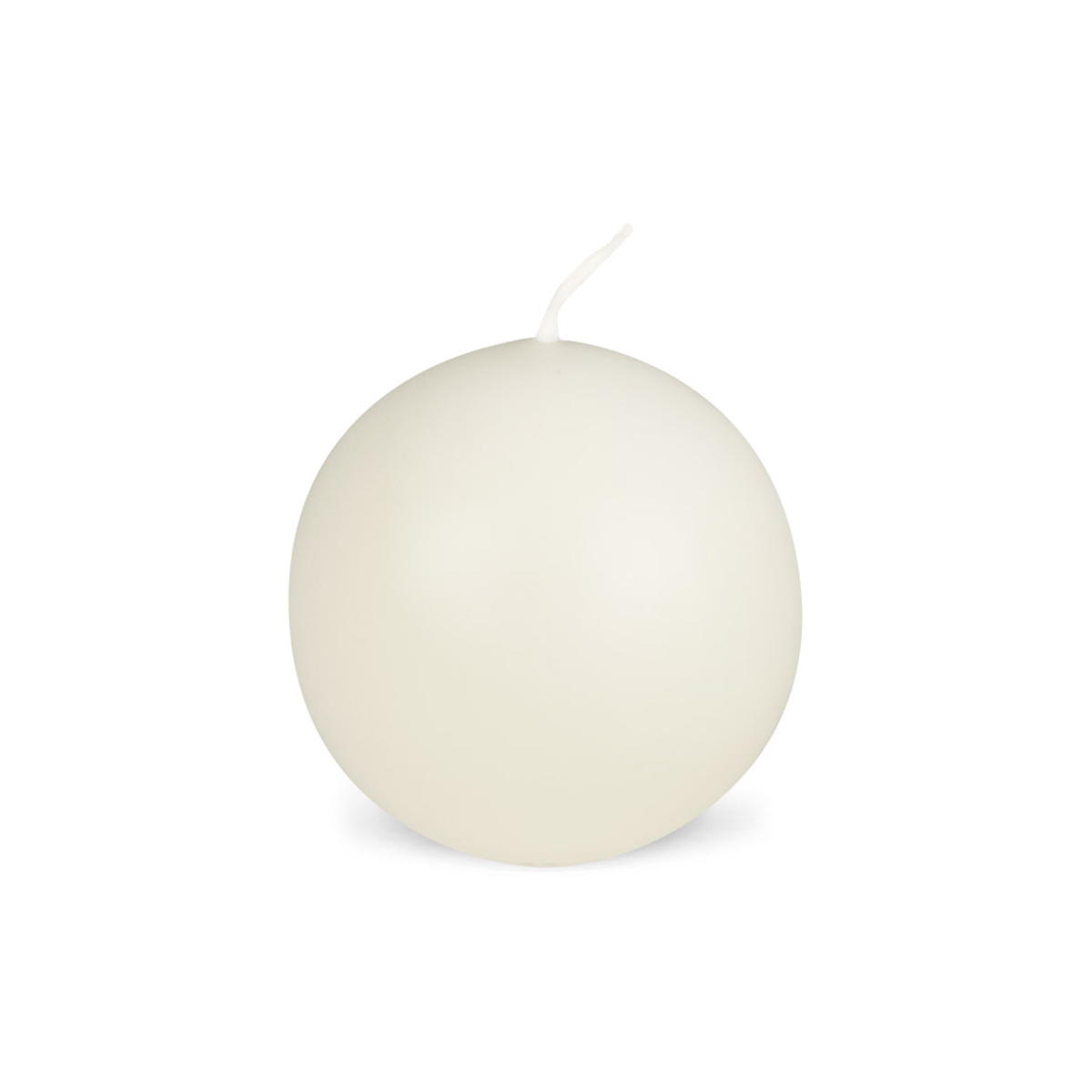 2306-20-wollweiss Kugelkerzen - 60 mm - in 33 Farben