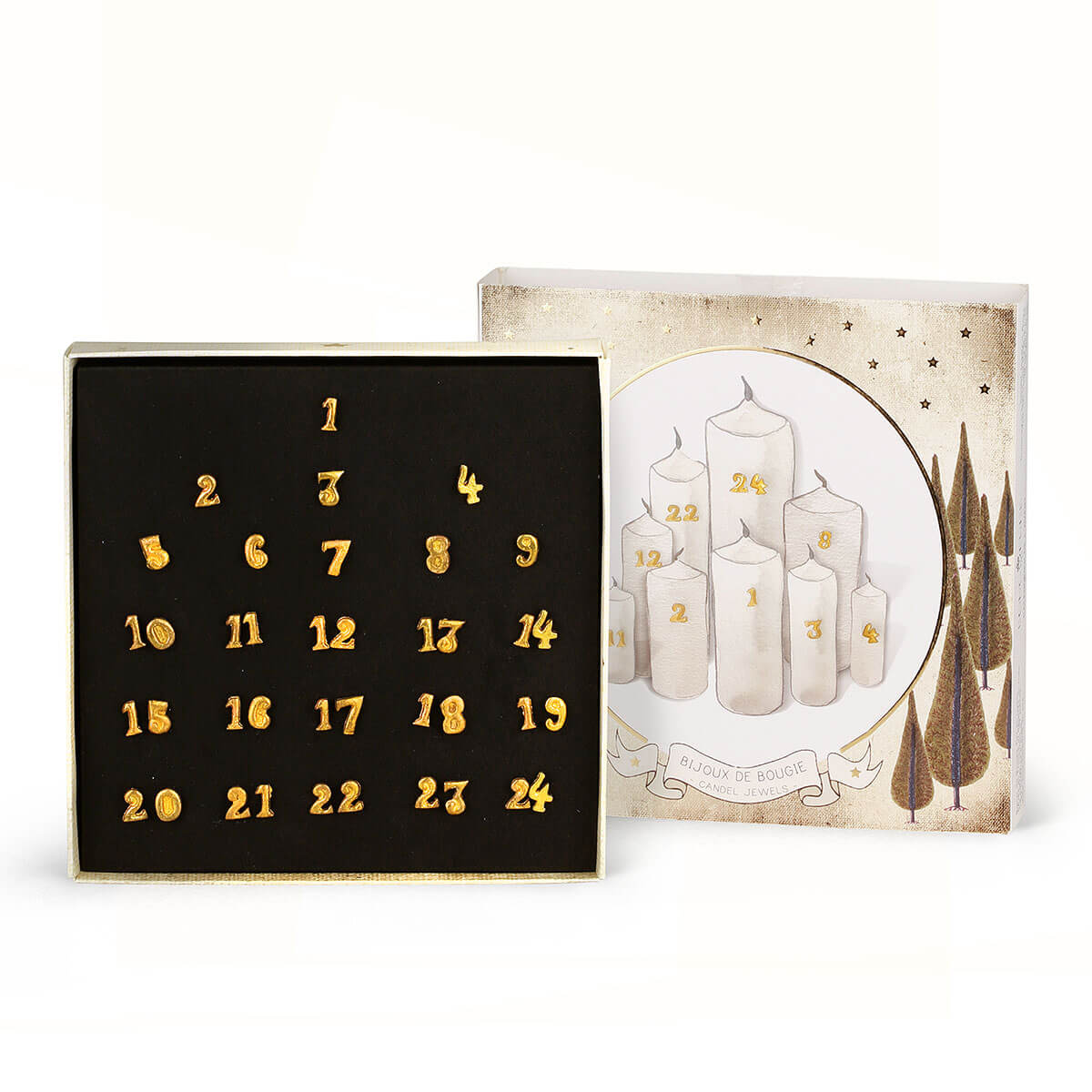 Kerzenschmuck –  Bijou de bougie Advent Kerzenschmuck –  Bijou de bougie Advent