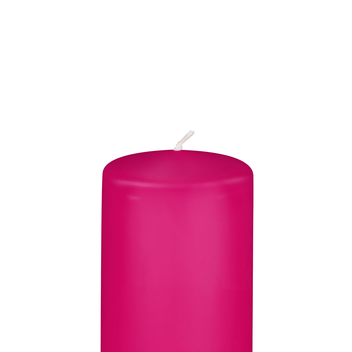 Zylinderkerzen – 60 mm Durchmesser - in 33 Farben - 74 fuchsia - 140 mm