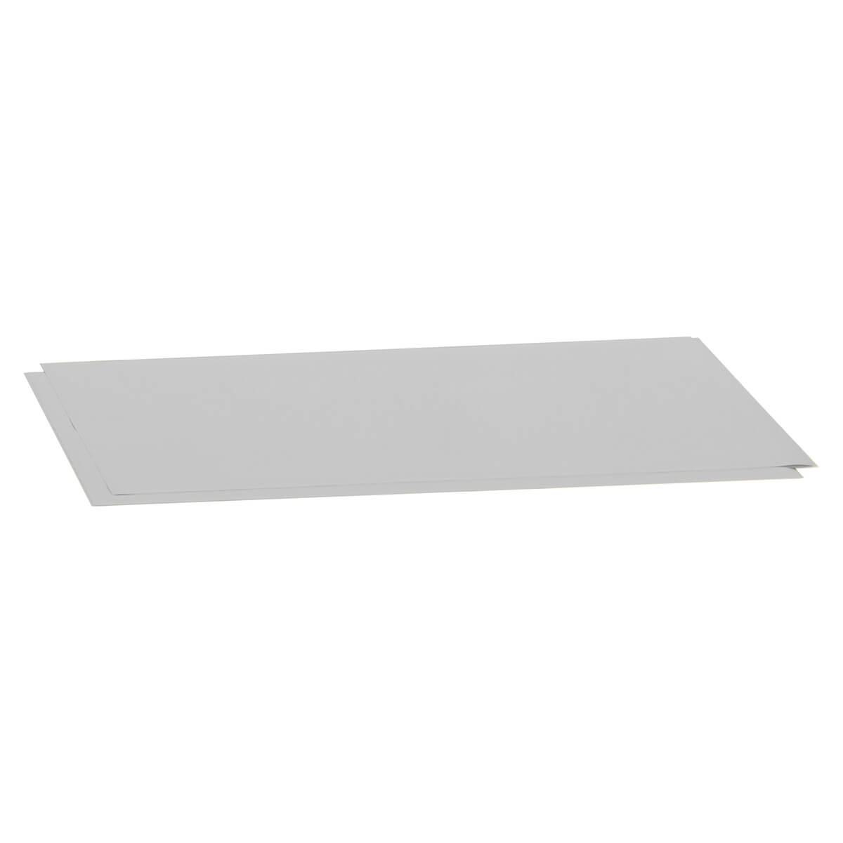 Schreibfolie silber 10 x 15 cm - Pack à 5 Blatt