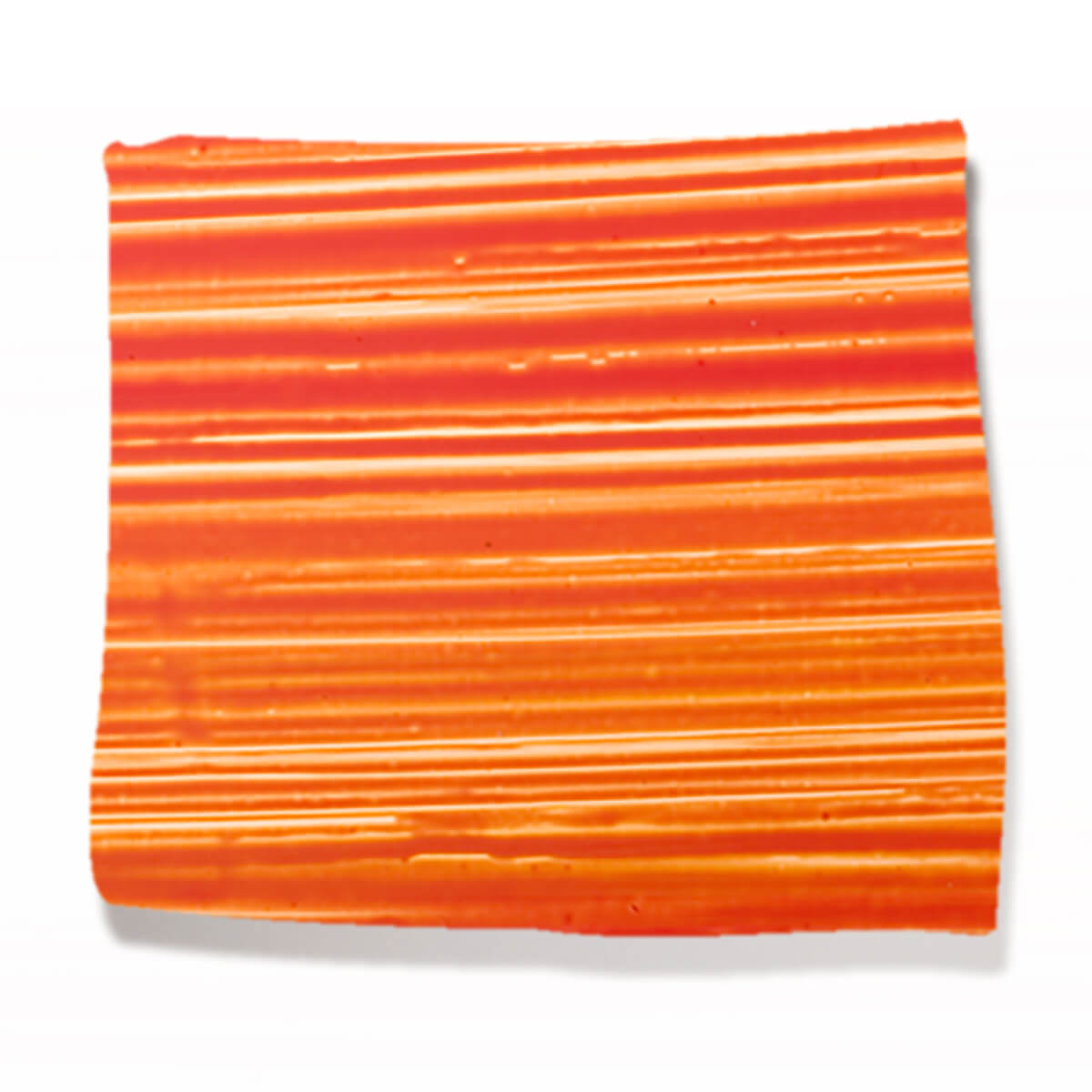 1169-00-B Wachsfolie Streifen orange/gold