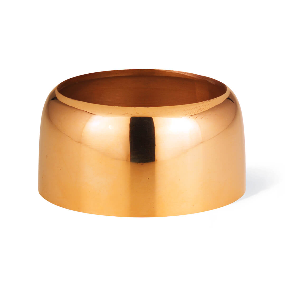 6924-00-A Tropfschutzring aus Messing – für Kerzen mit 80 mm ø