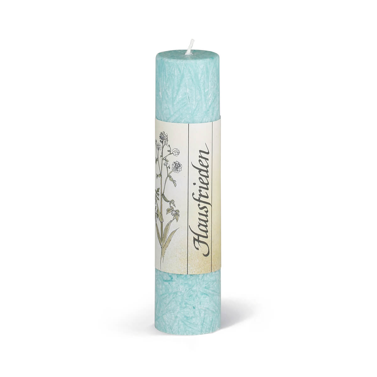 9367-00-A Heilkräuterkerze aus Olivenwachs-Stearin– Hausfrieden – vegan