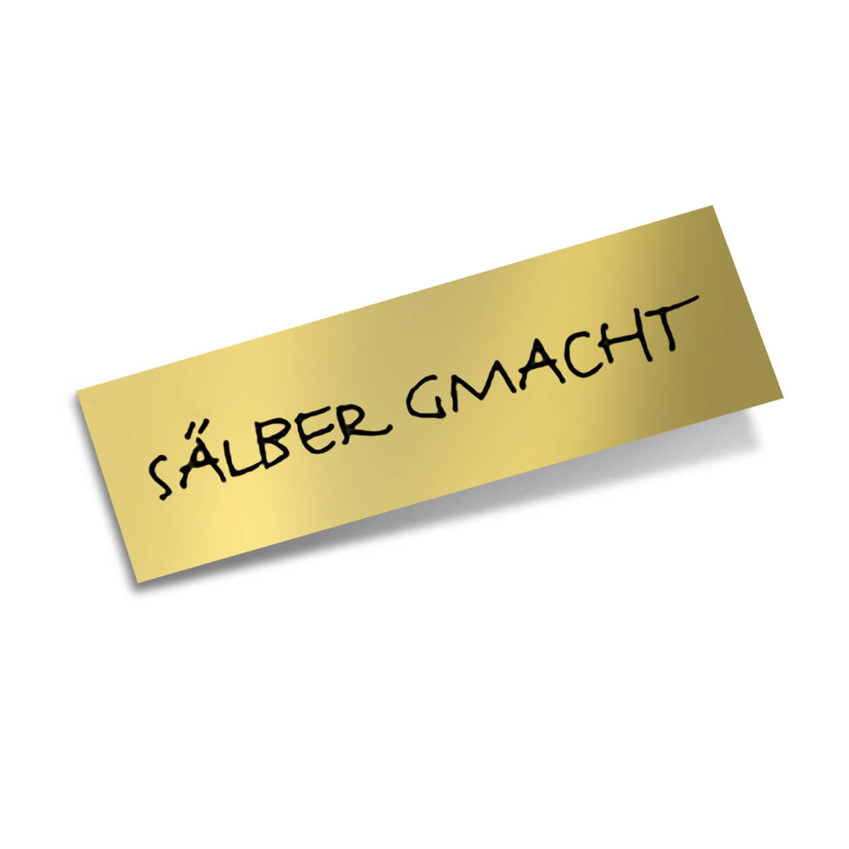 Etikette "sälber gmacht" - Pack à 100 Stk