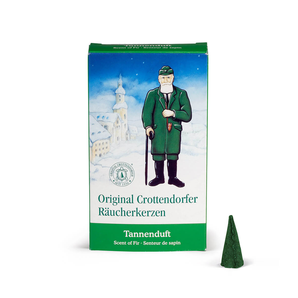 9335-00-A Crottendorfer Räucherkerzen – Tannenduft