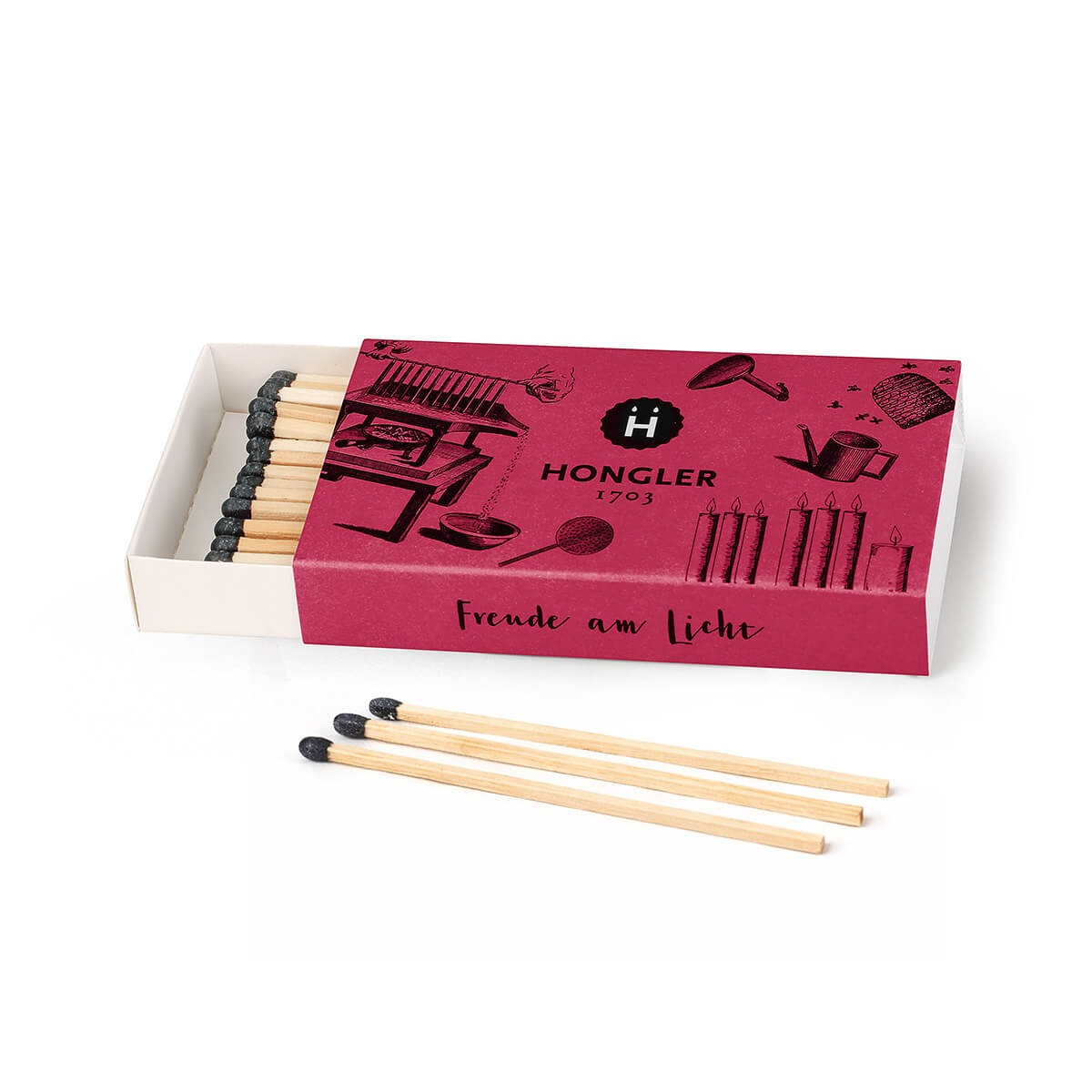 Zündhölzer – magenta