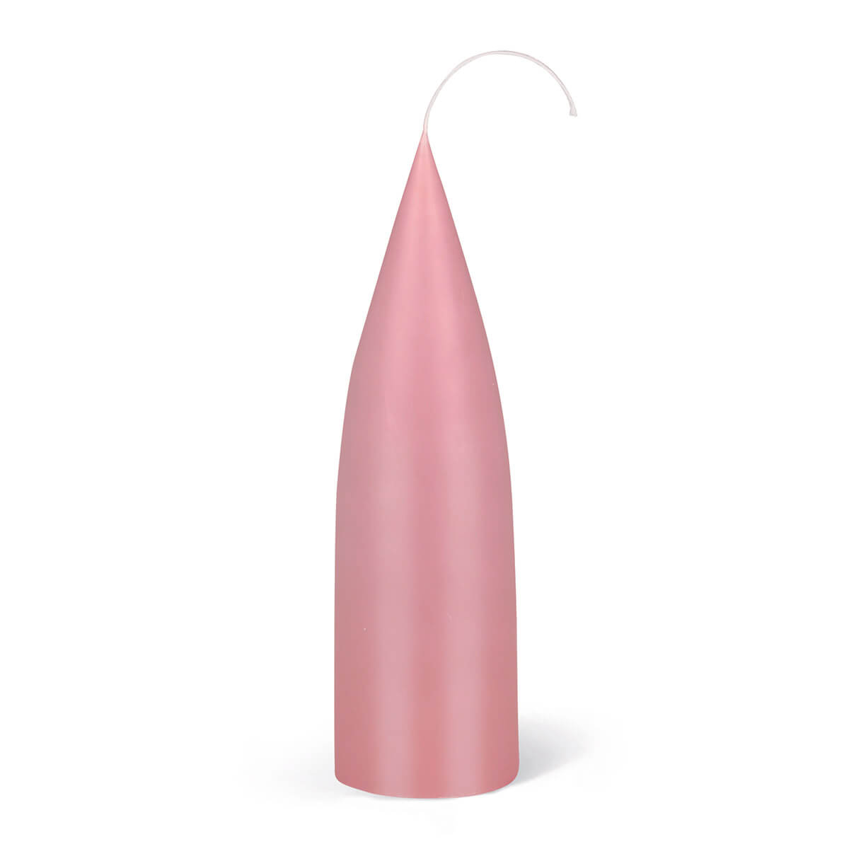 10595_4-00-A Spitzkerzen durchgefärbt 190/55 mm - in 11 Farben -  80 pink dunkel